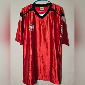 Bacardi Jersey Red Black and White Size Large Made in China